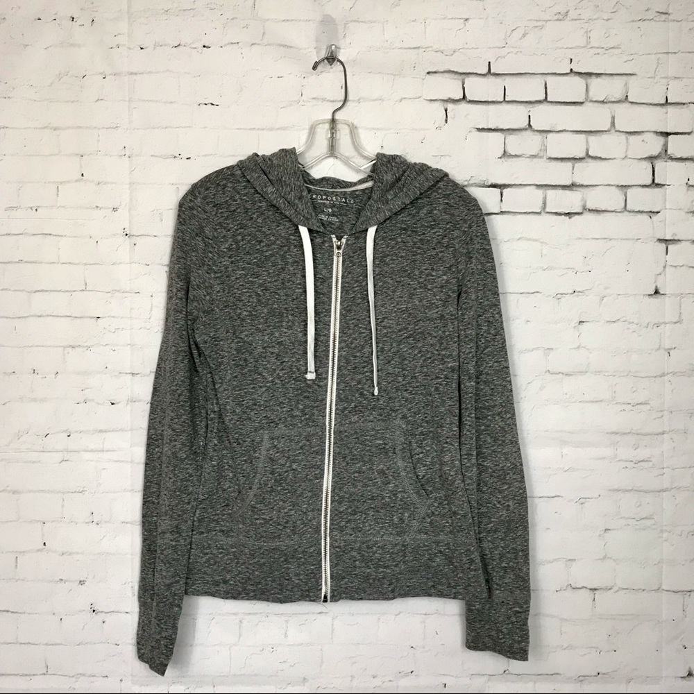 𝅺AEROPOSTALE Jacket with Hoodie (L Junior)